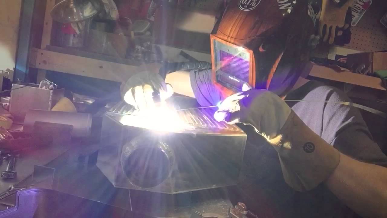 Tig welding aluminum intercooler YouTube