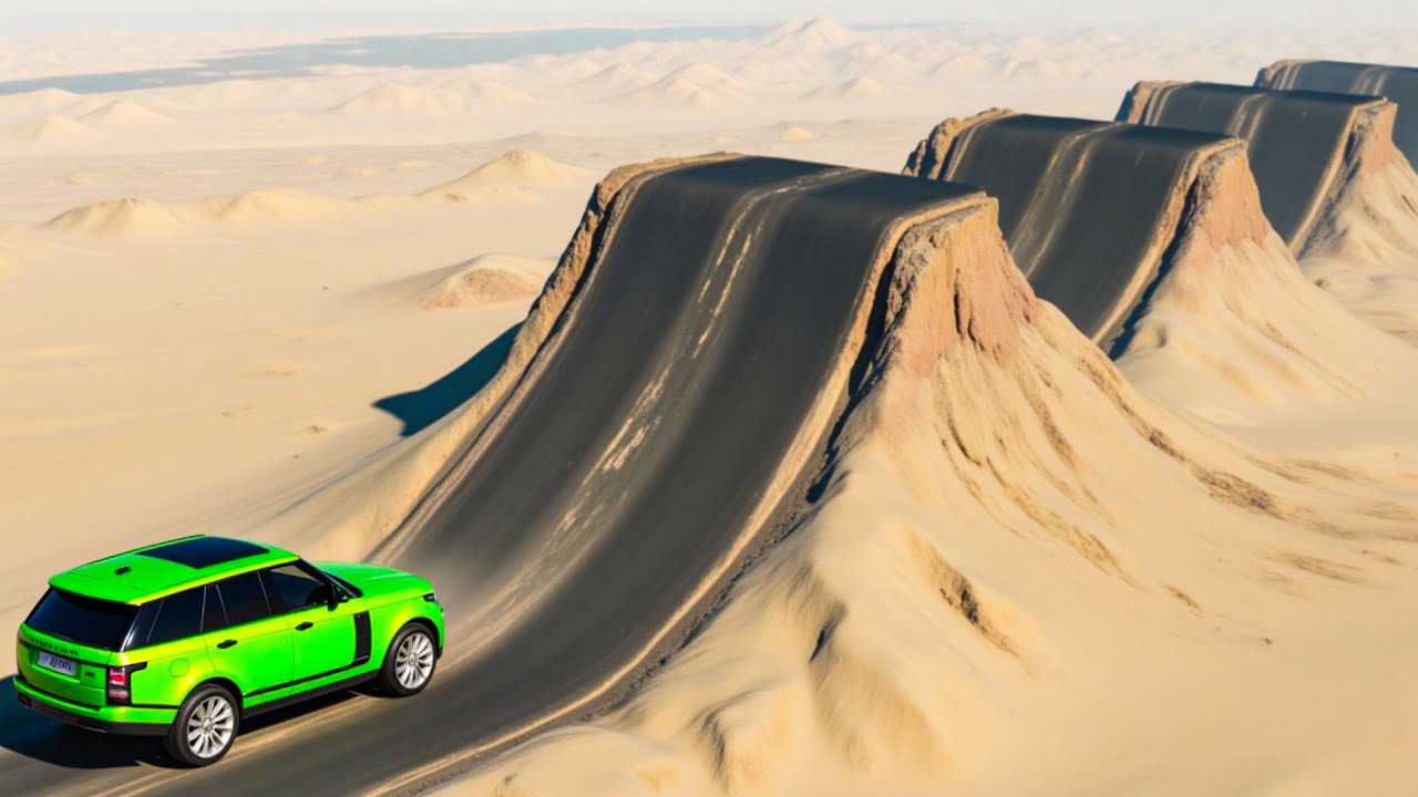 Cars vs Switchback Road Challenge #1 in BeamNG Drive!