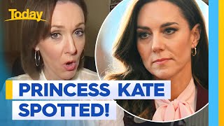 Kate Middleton seen for first time in new footage after surgery | Today Show Australia