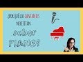Por que los cantantes necesitan saber tocar PIANO