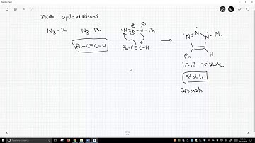 cycloadditions with azides