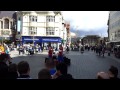 Blair, Bush and the Beckhams Dance to the Village People in Church Street, Liverpool