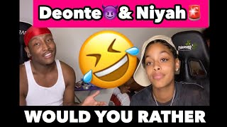 WOULD YOU RATHER CHALLENGE!!!! Ft NiyahGotCurls ( REAL FUNNY)