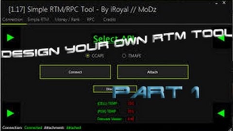 How To Design Your RTM Tool 2014 Part 1