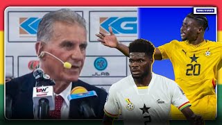 🇬🇭CARLOS QUEIROZ SPEAKS ABOUT HIS TACTICAL PHILOSOPHY & WORLD CUP EXPECTATIONS DURING HIS OFFICIAL 