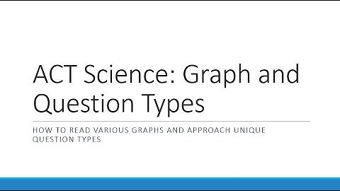 ACT Science: Graph and Special Question Types
