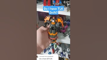 Drift #transformers #tlk #actionfigures #collection #collector #optimusprime #fyp #toys #megatron