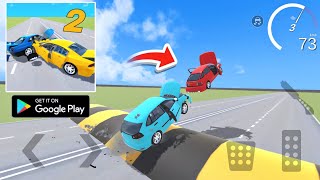 Car Crash Simulator Accident 2 Mobile Release HD Android Gameplay #androidgames #mobilegames #cars screenshot 3