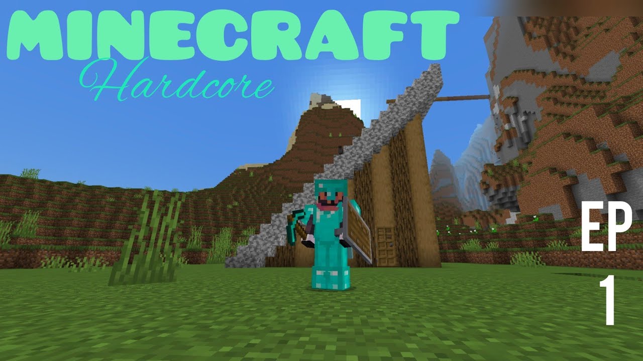 minecraft hardcore EP 1 - YouTube