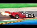 1987 Porsche 962 IMSA GTP Accelerations, Flames & Single Turbo Flat-6 Sound!