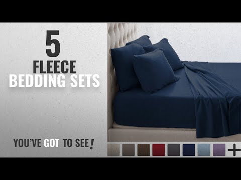 top-10-fleece-bedding-sets-[2018]:-fleece-super-soft-premium-sheet-set---extra-plush-pill-resistant