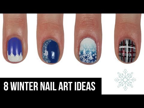 Mani of the Week: Starry Winter Nails, #ManicureMonday: The Best Nail Art  of the Week - (Page 129)