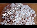 Receta de BOMBONES BLANCOS (malvaviscos o nubes )fácil Vanessa y su dulce sabor