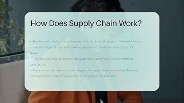How Does Supply Chain Work? - BusinessGuide360.com