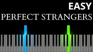 Jonas Blue - Perfect Strangers (EASY Piano Tutorial)