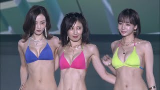 熊田曜子＆池田夏希＆岡田紗佳、水着姿で美ボディを惜しみなく披露『EXIA Presents KANSAI COLLECTION 2022 AUTUMN & WINTER』