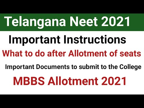 Telangana Neet 2021