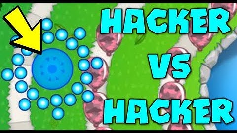 HACKER VS HACKER :: THESE HACKED TOWERS ARE INSANE! :: Bloons TD Battles