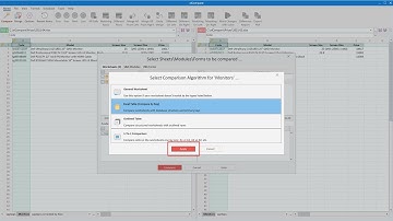 How to use Comparison Wizard to Compare Excel Files