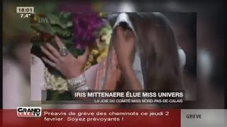 Iris Mittenaere élue Miss Univers