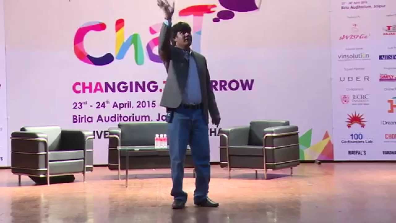 chata studeničné Kiruba Shankar at ChaT 2015, Youth summit Jaipur