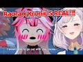 Reine is Fangirl Screaming when Raora and Kronii Became a Couple! [Pavolia Reine | Hololive-ID]