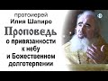 Проповедь о привязанности к небу и Божественном долготерпении (2020.09.16). Протоиерей Илия Шапиро