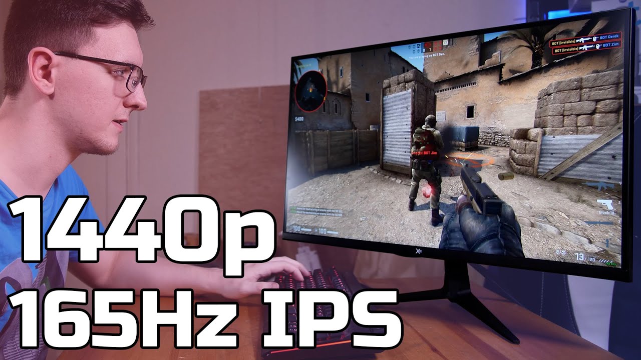 BUDGET 1440P 165Hz IPS GAMING MONITOR REVIEW - YouTube