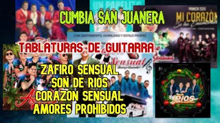 Video thumbnail of "CUMBIA SAN JUANERA | TABLATURAS DE GUITARRA | TAB + ACORDES | PRECIOS COMODOS | METODO FACIL"