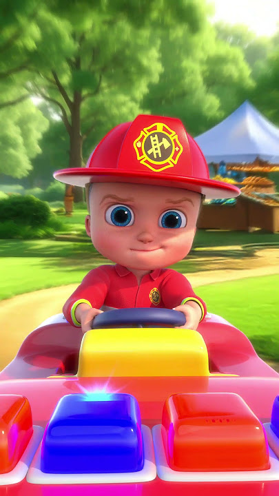 Brave Firefighter Saves Bunny’s Home! #BunnyRescue #FirefighterHero #KidsCartoon