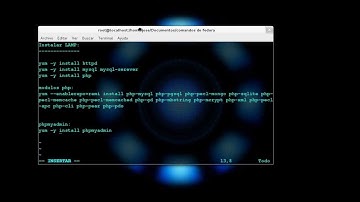 Instalar LAMP en GNU/Linux Fedora 18 y superiores