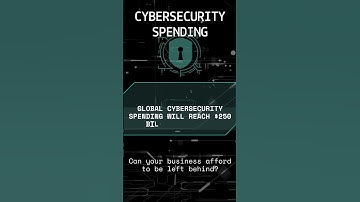 CyberSecurity Spend #cybersecurity  #digitalsafety #ransomware #cyberattack #cyberattacks