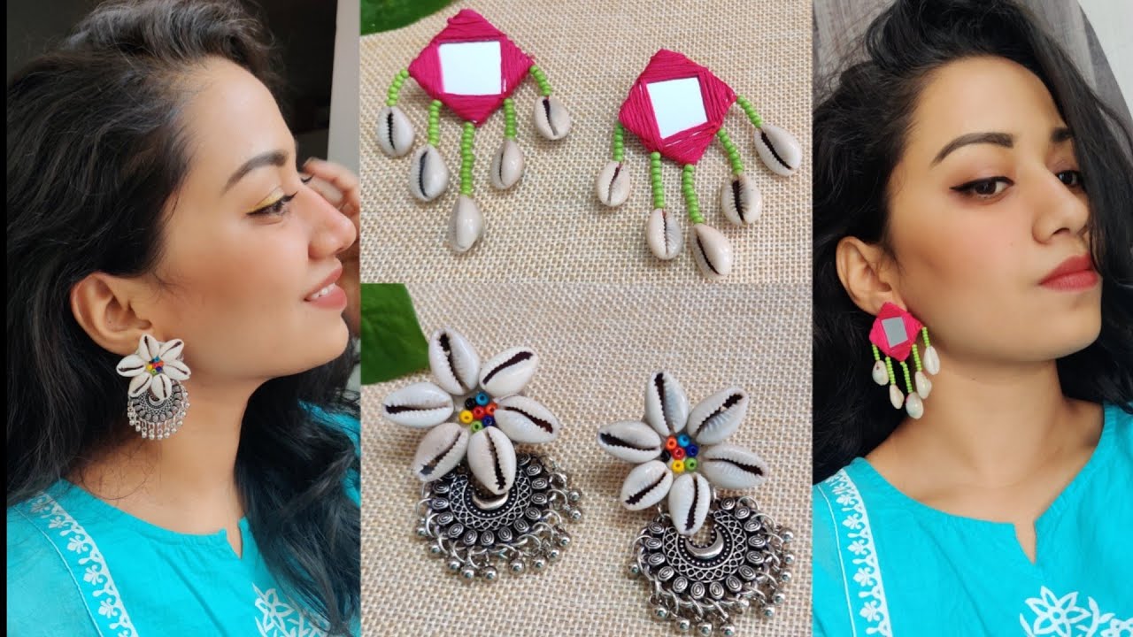 Handmade fabric Jwellery by Jinis Jwellery | Handmade fashion jewelry, Diy earrings  easy, Trendy jewelry handmade