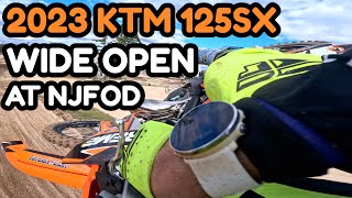 '23 KTM 125 WIDE OPEN!! NJ FOD MX