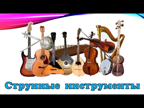 Струнные инструменты (классификация с примерами)