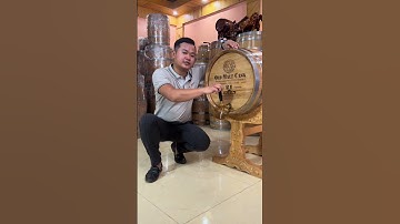 Hướng Dẫn Cách Lắp Vòi Thùng Gỗ Sồi Ngâm Rượu Mà Ai Cũng Có Thể Làm Được | Thùng Gỗ Nam Hà