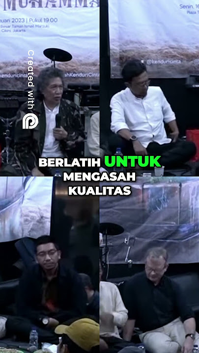 Melihat Keindahan  Esensi Dima'iya Sejati dalam Hidup-CAKNUN #maiyah #sinaubareng #sinau1menit