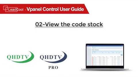 #Qhdtv Resellers Panel - view the code stock