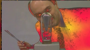 Dr Andrew Melatos Looks at a Glass Tube. 1