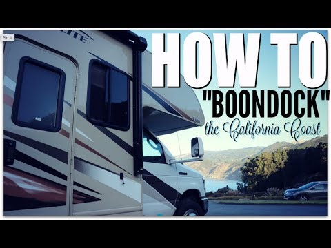 How To "boondock" The California Coast INTRO | BEST Free OVERNIGHT Parking & More