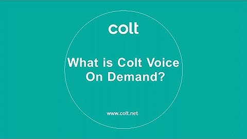 Cloud telephone systems: increased flexibility with Colt Technology Services