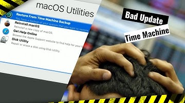 How to restore Mac OS using Time Machine backup
