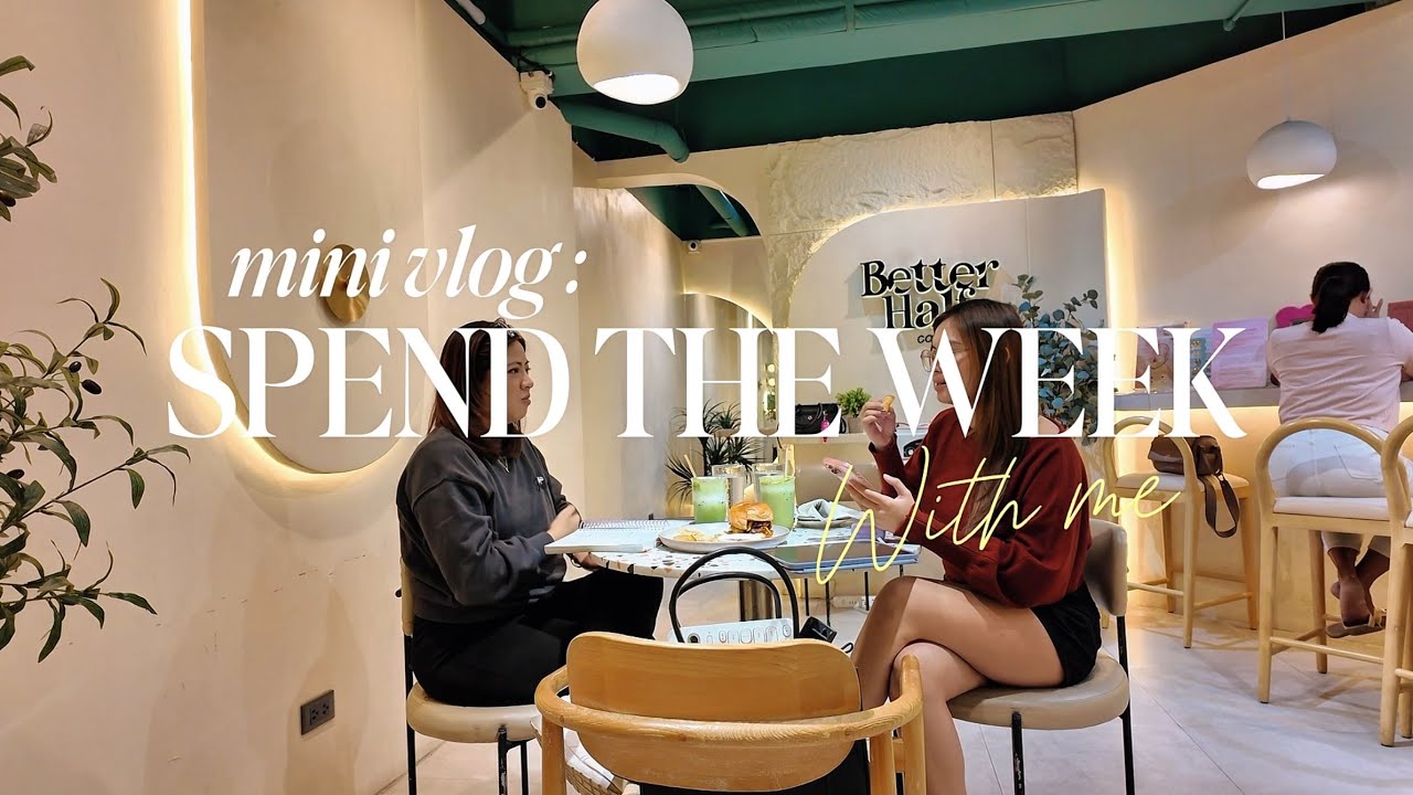 Spend the week with me ✨🌸 | wedding, friends, pilates, work, tennis, pickleball, matcha, etc.