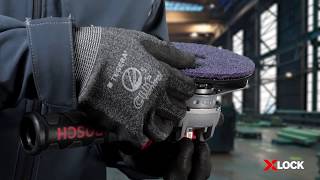 Bosch X-lock Backing pad with scotchbrite screenshot 5
