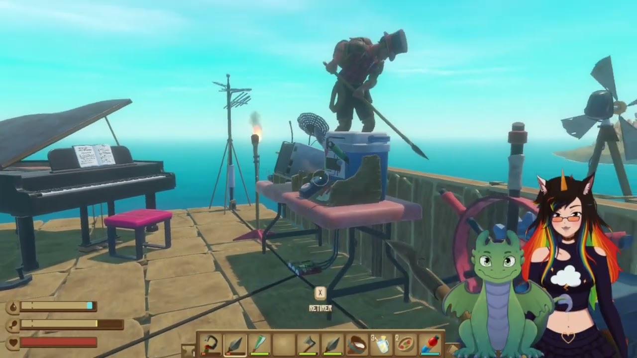 Raft père et fille on a fait plusieur chose