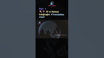 🔍💥 AI vs Human Languages #Translation #NLP #ai #technology #youtube #video  PART 1