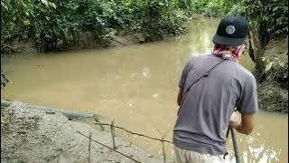 mancing nila di sungai timika PAPUA markas Nila BABON