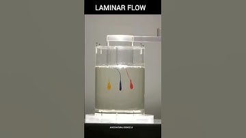 Laminar flow | #science #sciencefacts #intrestingfact