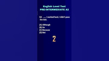 English Level Test PRE-INTERMEDIATE A2#1/English test #englishleveltest #mixedgrammarquiz