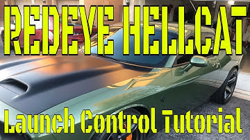 Redeye Hellcat Launch Control 2.0  Mopar Launch Control explained and demostrated